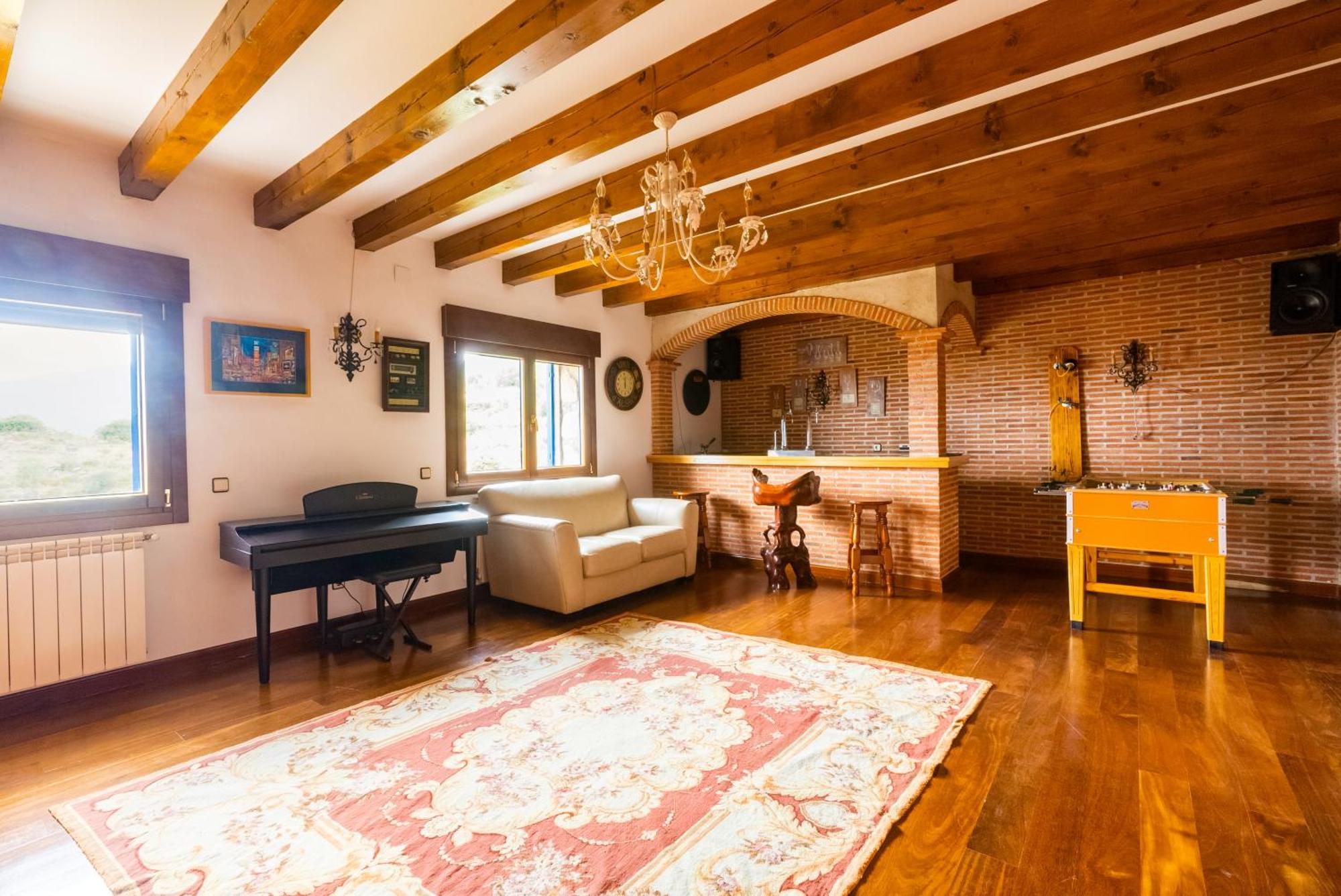 Vila Mansion Con Jacuzzi A 40 Grados, Gran Piscina Y Padel El Tiemblo Exteriér fotografie