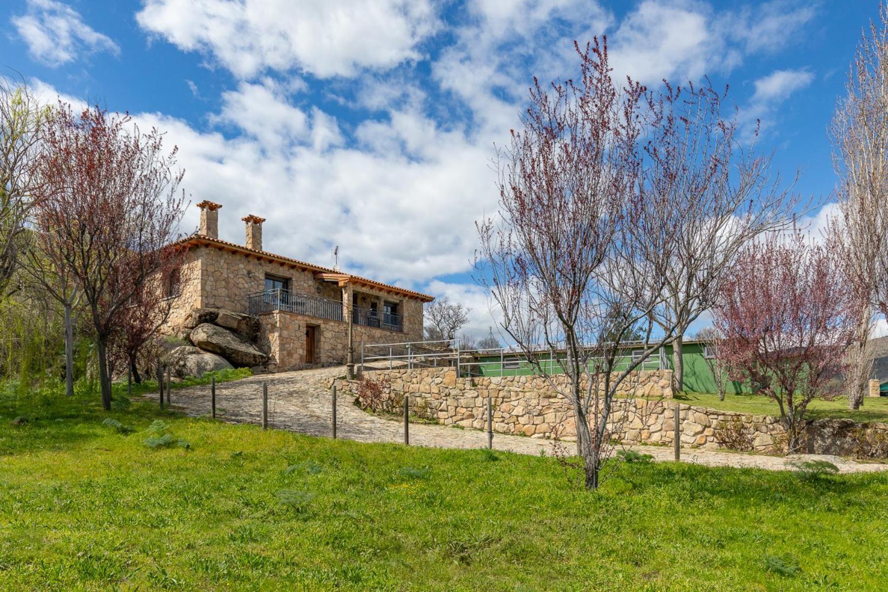 Vila Mansion Con Jacuzzi A 40 Grados, Gran Piscina Y Padel El Tiemblo Exteriér fotografie